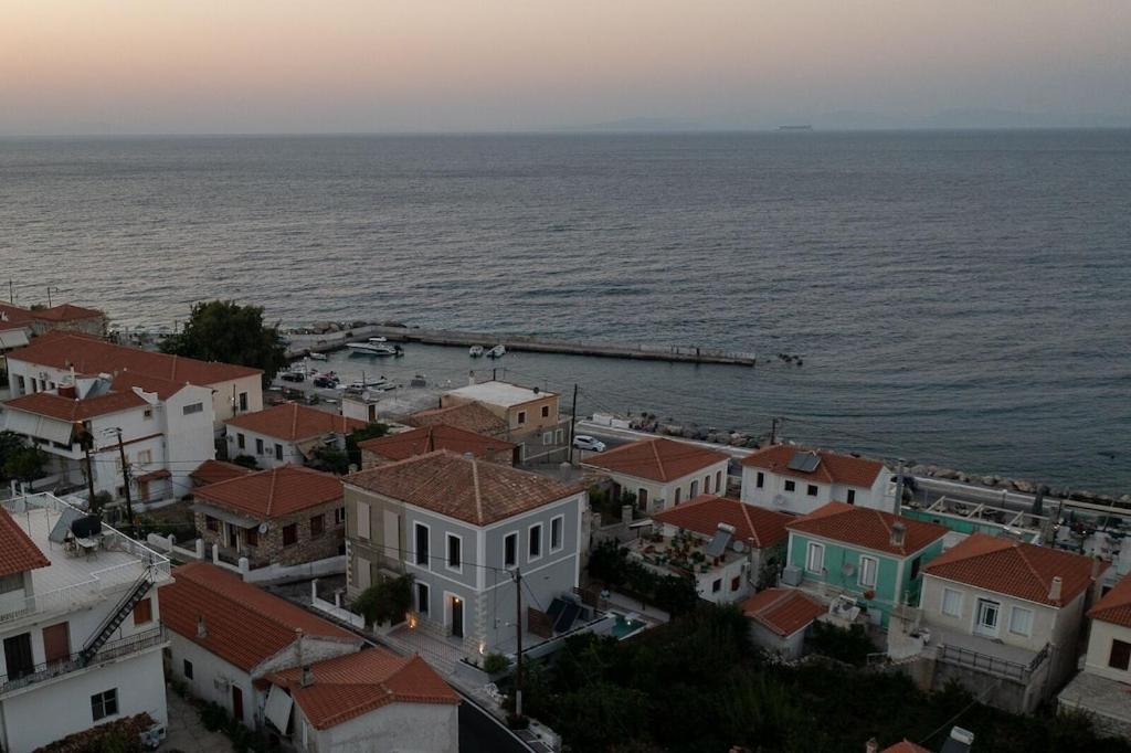 Villa Samos - Renovated Stone Villa With Private Pool- 2 Min From The Sea! Ágios Konstantínos Extérieur photo